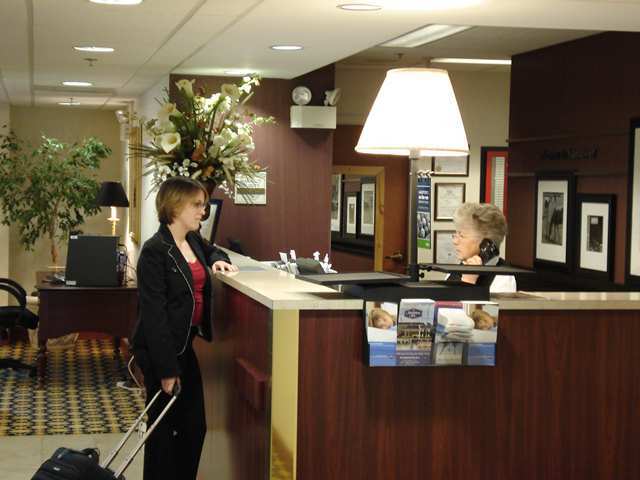 Hampton Inn Hanover Beltér fotó